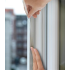 Tesa Ajtó- és ablaktömítő szalag, 9 mm x 6 m, TESA  tesamoll® Premium Flexible , átlátszó