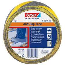 Tesa Csúszásgátló szalag, 50 mm x 15 m, TESA "Anti-Slip", fekete-sárga munkavédelem