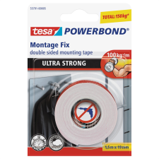 Tesa Extra Power 1,5mx19mm erős kétoldalú ragasztószalag ragasztószalag
