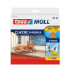 Tesa moll P-profil ajtó- és ablaktömítő gumiszalag fehér 25 m x 9 mm