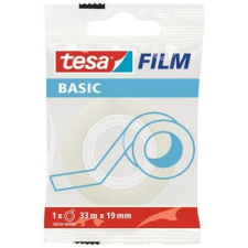 Tesa Ragasztószalag, 19 mm x 33 m, TESA "Basic", átlátszó ragasztószalag