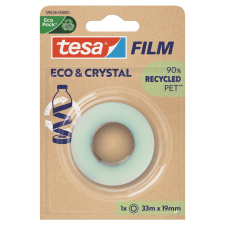 Tesa Ragasztószalag 19mmx33m irodai átlátszó újrahasznosított Tesa Eco & Crystal ragasztószalag