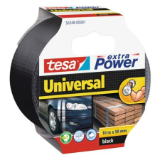 Tesa Ragasztószalag, 50 mm x 10 m, TESA "extra Power", fekete ragasztószalag