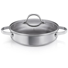 Tescoma 780564.00 SteelCRAFT mély, fedővel, 24 cm, 2 fogantyúval (8592973123296) edény