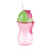 Tescoma BAMBINI Gyermek szívószálas palack 300 ml, zöld, rózsaszín