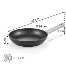 Tescoma CHALET Serpenyő ø 24 cm edény
