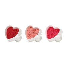  Tescoma DELÍCIA Sütikiszúrók pecséttel, 3 db, szivecskék konyhai eszköz