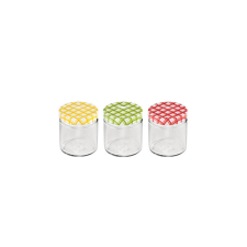  Tescoma  DELLA CASA befőttes üveg, 400 ml, 3 db papírárú, csomagoló és tárolóeszköz