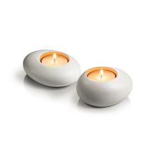  Tescoma FANCY HOME Stones teamécses tartó 2 db, fehér gyertya