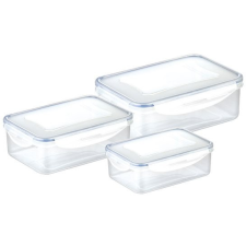Tescoma FRESHBOX 3 db, 1,0, 1,5, 2,5 l, téglalap alakú papírárú, csomagoló és tárolóeszköz