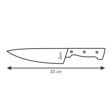 Tescoma HOME PROFI szakácskés 20 cm kés és bárd