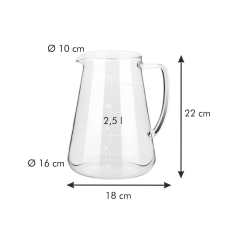 Tescoma myBEER Sörös kancsó 2,5 l konyhai eszköz