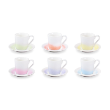  Tescoma myCOFFEE Eszpresszós csésze csészealjjal, 6 db, Pastels bögrék, csészék