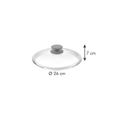 Tescoma UNICOVER fedő sütőbe ø 26 cm edény