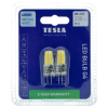 Tesla Lighting Tesla - G4, 2W, 12V, 230lm, 25 000h LED izzó, 4000K nappali fehér, 2db (G4000240-2PACK2)