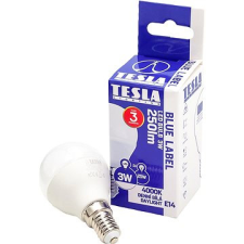 Tesla Lighting TESLA LED MINIGLOBE BULB, E14, 3 W, 250 lm, 4000 K, nappali fehér izzó