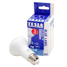 Tesla Tesla - LED izzó, R63 E27, 7W, 230V, 560lm, 6000K, 180° izzó