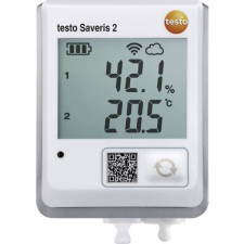 testo Saveris 2-H2 Multi adatgyűjtő Mérési méret Hőmérséklet, Légnedvesség -30 ... 70 °C 0 ... 100 % rF okos kiegészítő
