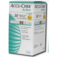  Tesztcsík Accu-Chek Active Glucose 50 db/doboz gyógyászati segédeszköz