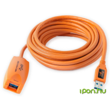 TETHERTOOLS USB 3.0 Hosszabbító Narancssárga 4.6m CU3017 kábel és adapter