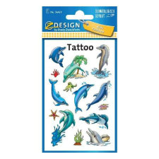  Tetoválás matrica Delfines csillámtetoválás
