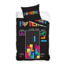 Tetris ágyneműhuzat garnitúra 140x200 cm, 70x90 cm lakástextília