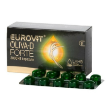 TEVA Gyógyszergyár Zrt Eurovit Oliva-D Forte 3000 NE kapszula 30x vitamin és táplálékkiegészítő