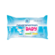 TEVA Gyógyszergyár Zrt. Neogranormon baba törlőkendő aloe verával 55x törlőkendő