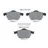 TEXTAR fékbetétkészlet, tárcsafék 2310601