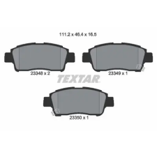 TEXTAR fékbetétkészlet, tárcsafék 2334803 autóalkatrész