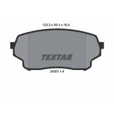 TEXTAR fékbetétkészlet, tárcsafék 2430101 autóalkatrész