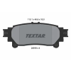 TEXTAR fékbetétkészlet, tárcsafék 2491801