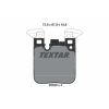 TEXTAR fékbetétkészlet, tárcsafék 2502901