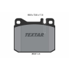TEXTAR fékbetétkészlet, tárcsafék TEXTAR 2034110