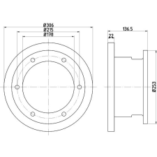 TEXTAR Féktárcsa TEXTAR 93127300 féktárcsa