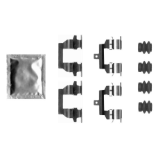 TEXTAR tartozékkészlet, tárcsafékbetét TEXTAR 82549800 autóalkatrész