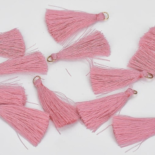 Textil bojt 4,5cm rózsaszín 1db szalag, masni