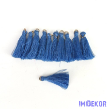  Textil bojt 4cm 12db/cs - Égkék dekorációs kellék