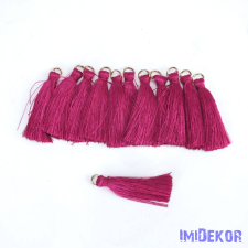  Textil bojt 4cm 12db/cs - Magenta dekorációs kellék