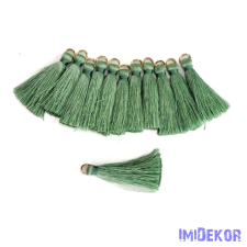  Textil bojt 4cm 12db/cs - Menta dekorációs kellék