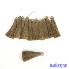  Textil bojt 4cm 12db/cs - Óarany dekorációs kellék