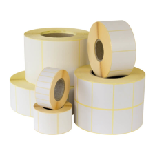 Tezeko 100 * 100 mm, öntapadós papír etikett címke (1600 címke/tekercs) etikett