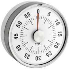 TFA Mechanikus időzítő TFA 38.1028.02 - PUCK - fehér konyhai eszköz