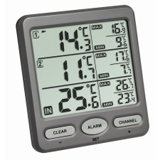 TFA Vezeték nélküli hőmérő TFA 30.3062.10 TRIO időjárásjelző