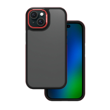 TFO Crystal Black tok iPhone 16 - piros tok és táska