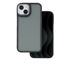TFO Crystal Black tok iPhone 16 - szürke tok és táska