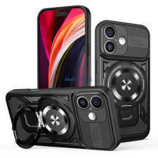 TFO Defender Armor MagSafe-kompatibilis tok iPhone 16 - fekete tok és táska