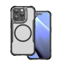TFO Defender Carbon MagSafe-kompatibilis tok iPhone 16 Pro - fekete tok és táska