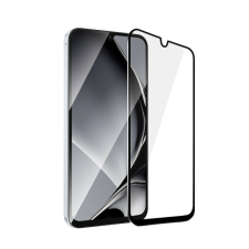 TFO Fémszegélyes edzett üveg fekete szegéllyel Samsung Galaxy A15 5G mobiltelefon kellék