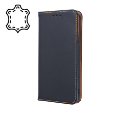 TFO Geniune Leather Smart Pro könyvtok Samsung Galaxy A16 4G/5G - fekete tok és táska